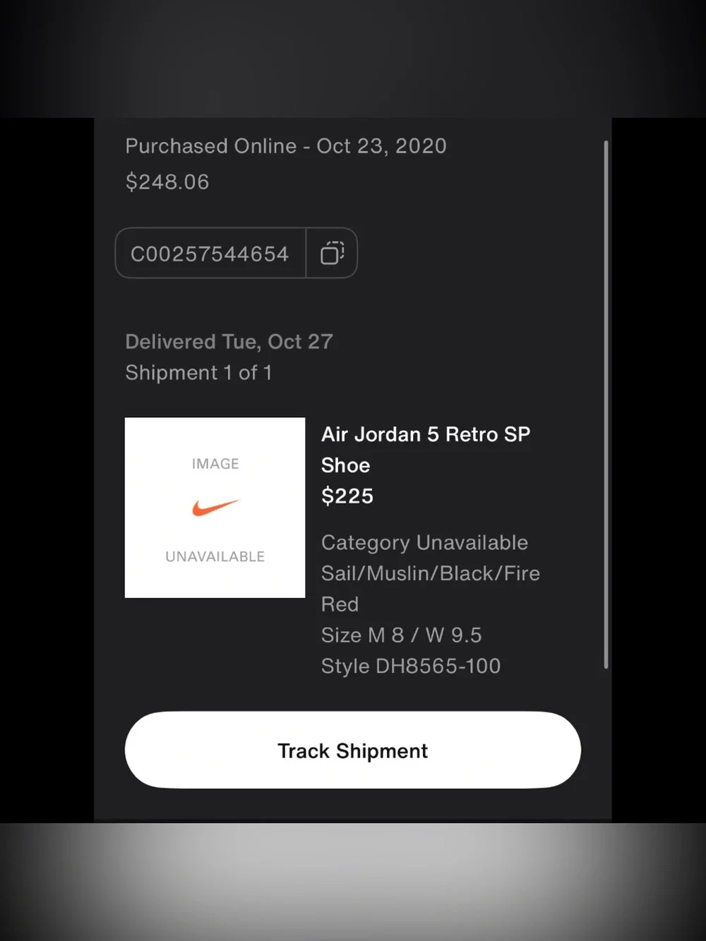 Authentic Air Jordan x Off- White 5 Retro SP 
